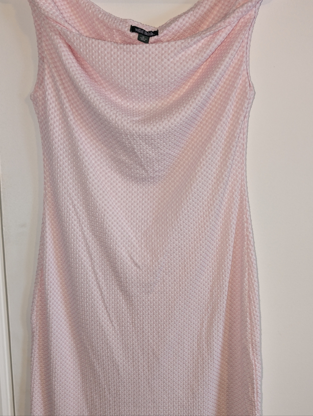 Wild Fable Pink Textured Women's Dress Size Medium NWT - Picture 3 of 8